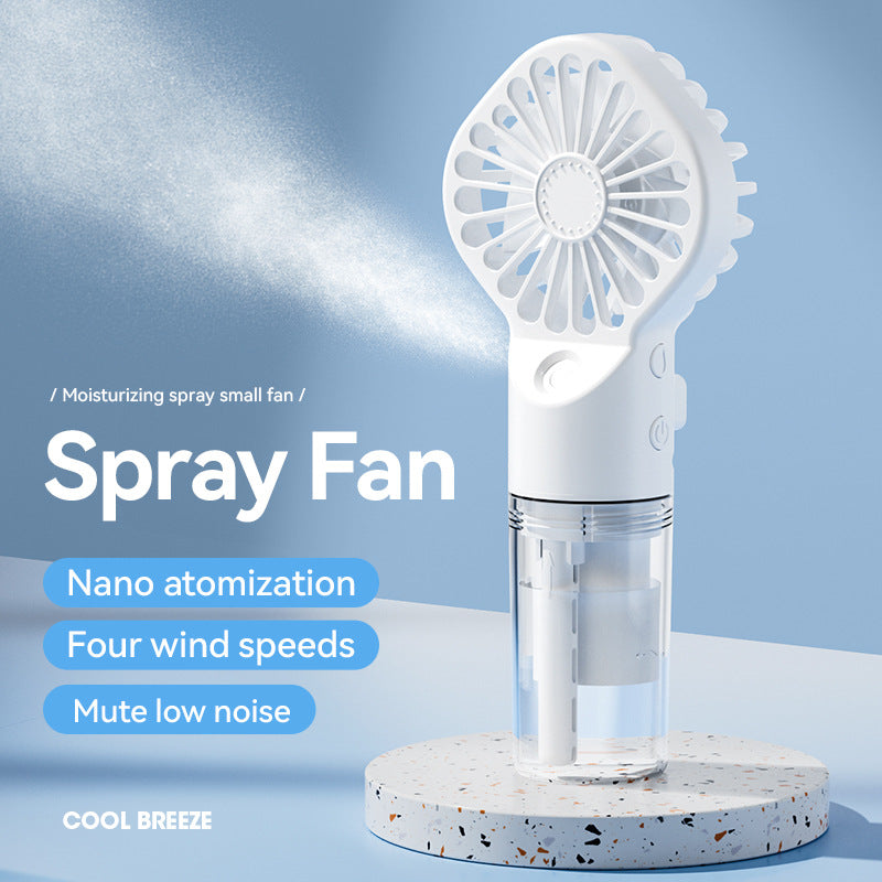 Portable Handheld Spray Mini Fan
